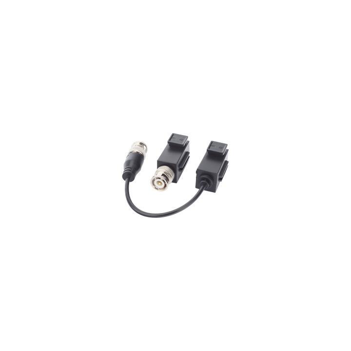 Kit de Transceptor (Balluns) TURBOHD con Boton Push / Hasta 8 MP (4K) / 100% Cobre / Soporta HD-TVI / AHD / CVI / CVBS