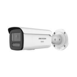 [Dual Light + ColorVu 3.0 + HikAI] Bala IP 8 Megapixel / Lente 4 mm / 60 mts IR + Luz Blanca / Exterior IP67 / WDR 130