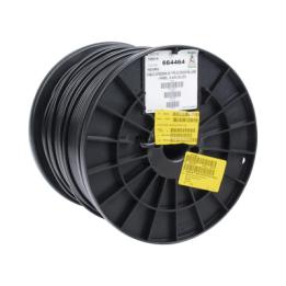 Bobina de 305 Metros (1000 Pies) Cat5e con Gel para Exterior, Color Negro, para Aplicaciones en Sistemas de Redes de