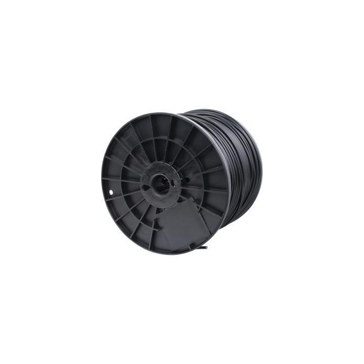 Bobina de 305 Metros (1000 Pies) Cat5e con Gel para Exterior, Color Negro, para Aplicaciones en Sistemas de Redes de