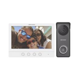 Kit de Videoportero TurboHD con Pantalla LCD a Color de 7" / Frente de Calle para Exterior de Metal / 720p (1