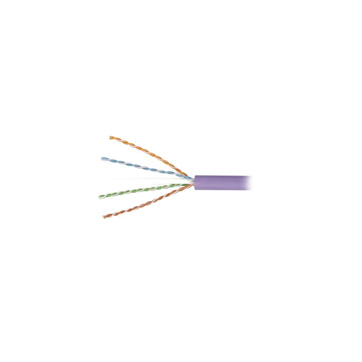Bobina de Cable Blindado F/UTP de 4 Pares, Z-MAX, Cat6A, Soporte de Aplicaciones 10GBase-T, LS0H (Libre de Gases