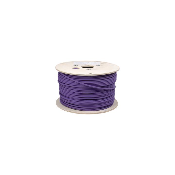 Bobina de Cable Blindado F/UTP de 4 Pares, Z-MAX, Cat6A, Soporte de Aplicaciones 10GBase-T, LS0H (Libre de Gases