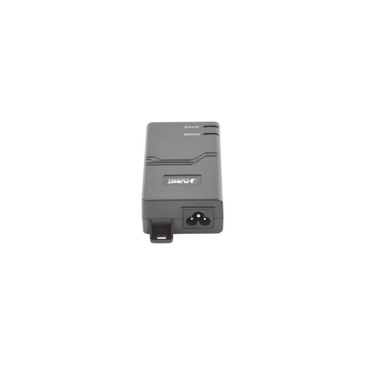 Inyector PoE  IEEE 802.3at, Puertos Gigabit, Hasta 30 W de Salida PoE (Mid-span)