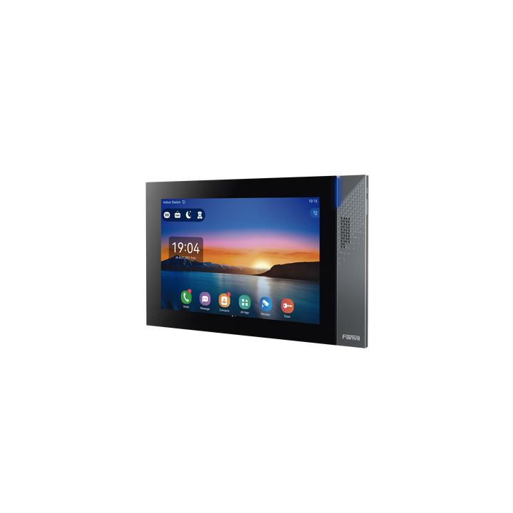 Monitor IP/SIP para interior con Android, Wi-Fi, Bluetooth, Pantalla táctil de 10.1", audio de 2 vías, PoE, 8