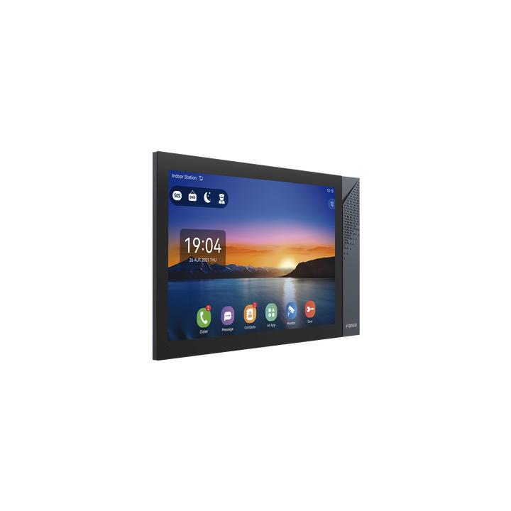 Monitor IP/SIP para interior con Android, Wi-Fi, Bluetooth, Pantalla táctil de 10.1", audio de 2 vías, PoE, 8