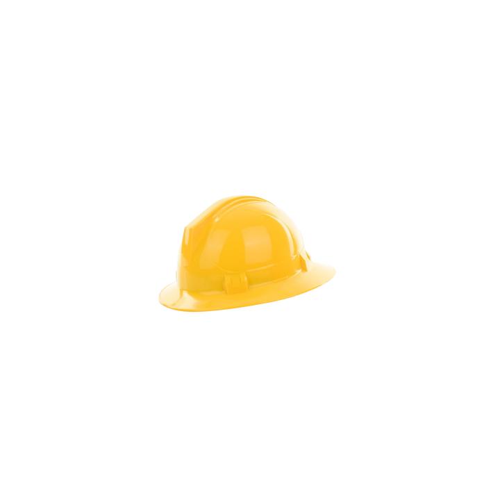 Casco de Seguridad Tipo ala Ancha / Color Amarillo