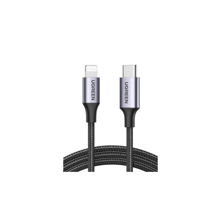 Cable USB-C a Lightning | 2 Metros (6.56 Pies) | Certificado MFi | Carga Rápida 60W | 480 Mbps | Conector C94 |