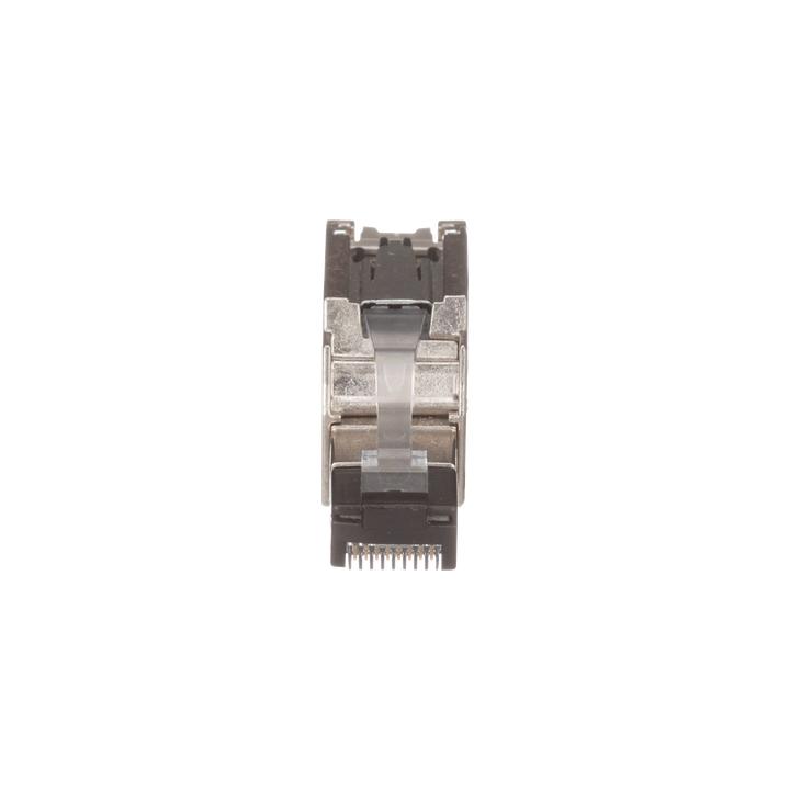 Plug RJ45 Blindado, Instalación Recta, Terminación en Campo Certificable, Compatible con Cat5e, Cat6 y Cat6A, Color