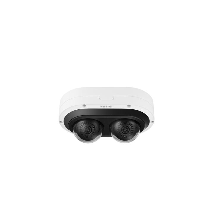 Camara IP Multi-sensor Multi-direccional / 2 Canales de 2MP / incluye Lentes motorizados de 3.54 a 6.69mm / H.265 +