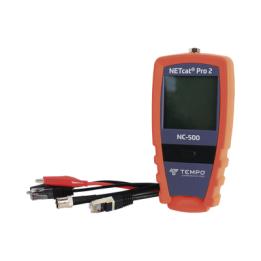 Probador Profesional para Cable UTP, STP y Cable Coaxial (NETcatÆ Pro2) con Pantalla Táctil Retroiluminada