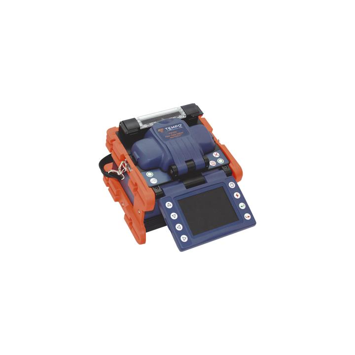 Fusionadora de Fibra Óptica de Alineación por Núcleo con 6 Motores con Pérdida Típica (SM); 0.01 dB (MM); 0.04 dB)