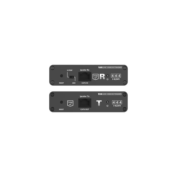 Kit Extensor HDMI hasta 700 metros con Conexión en Cascada / 4K @ 60 Hz/ 70 metros PTP con Cat 6, 6a y 7 / IPCOLOR /