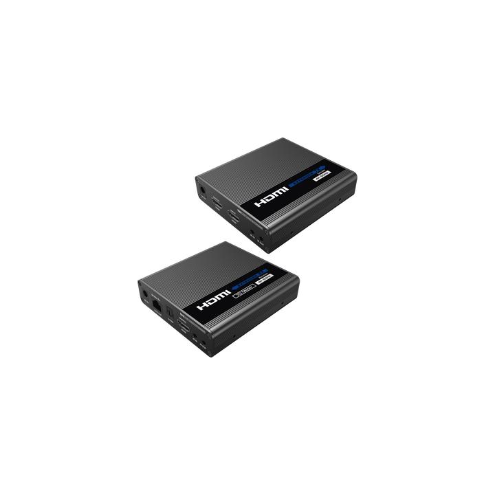 Kit Extensor HDMI hasta 700 metros con Conexión en Cascada / 4K @ 60 Hz/ 70 metros PTP con Cat 6, 6a y 7 / IPCOLOR /