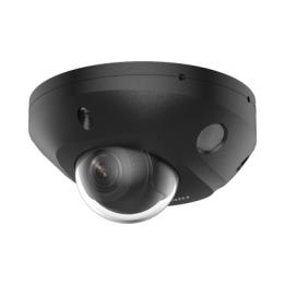 [Dual Light + 2 Micrófonos Integrados] Mini Domo IP 4 Megapixel / Color Negro / Lente 2.8 mm / 30 mts Luz Blanca + 30