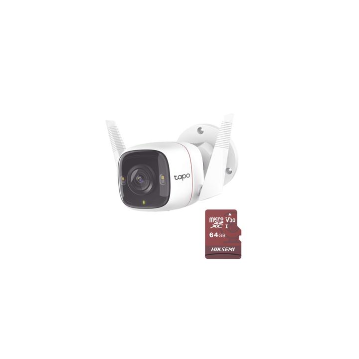 Kit de Cámara IP Wi-Fi / Incluye 1 Pieza Modelo TAPO-C320WS  /  Utiliza La App Tapo / 1 Memoria Micro SD Modelo Mod