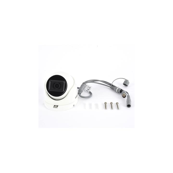 Turret TURBOHD 5 Megapixel / Lente 2.8 mm / 30 mts IR EXIR  / Exterior IP67 / Metal / 4 en 1 / dWDR
