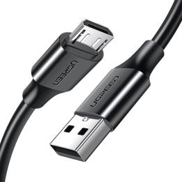 Cable USB-A a Micro USB | 2 Metros (6.56 Pies) | Tecnología de Carga Rápida Qualcomm / QC 3.0/2.0 | Recarga hasta 18W