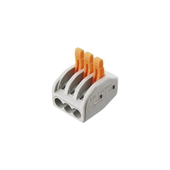 Conector Compacto para 1 Cable de Entrada 2 Cables de Salida / Cables Compatibles 12AWG-28AWG