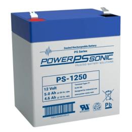 Batería 12V, 5.0AH, Para Respaldo, Tecnologías AGM/VRLA, 5 Años Vida Útil, Terminales F1, Reconocida UL