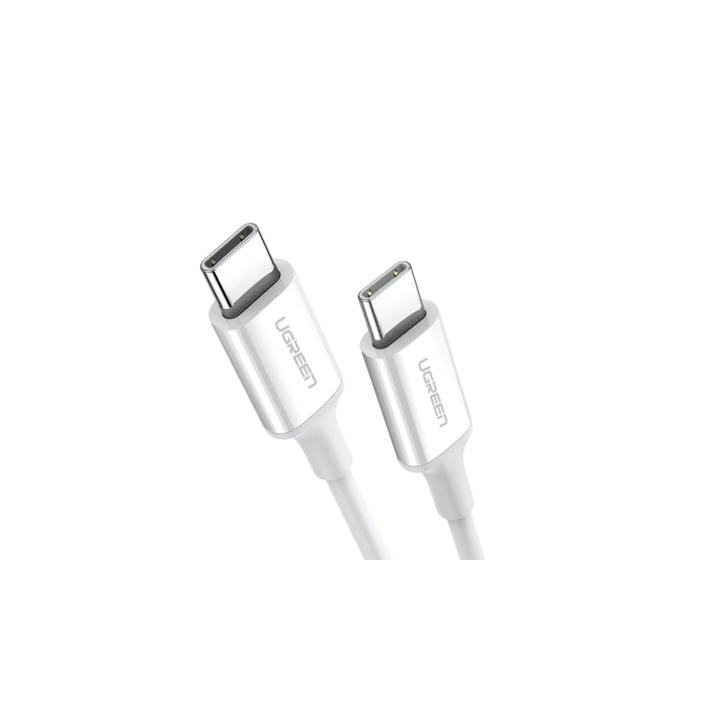 Cable USB-C a USB-C | 1 Metro | Carga Rápida de hasta 60W | Transferencia de datos de 480 Mbps | PD3.0 | QC
