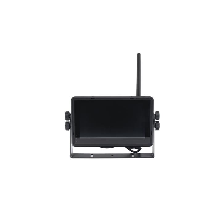 Sistema Profesional Inalámbrico de Cámara de Reversa Infrarroja y Monitor Touch de 7" para Vehículos de Trabajo y