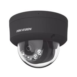 Domo IP 4 Megapixel / Color Negro / Lente 2.8 mm / Dual Light (30 mts Luz Blanca + 30 mts IR) / 2 Micrófonos