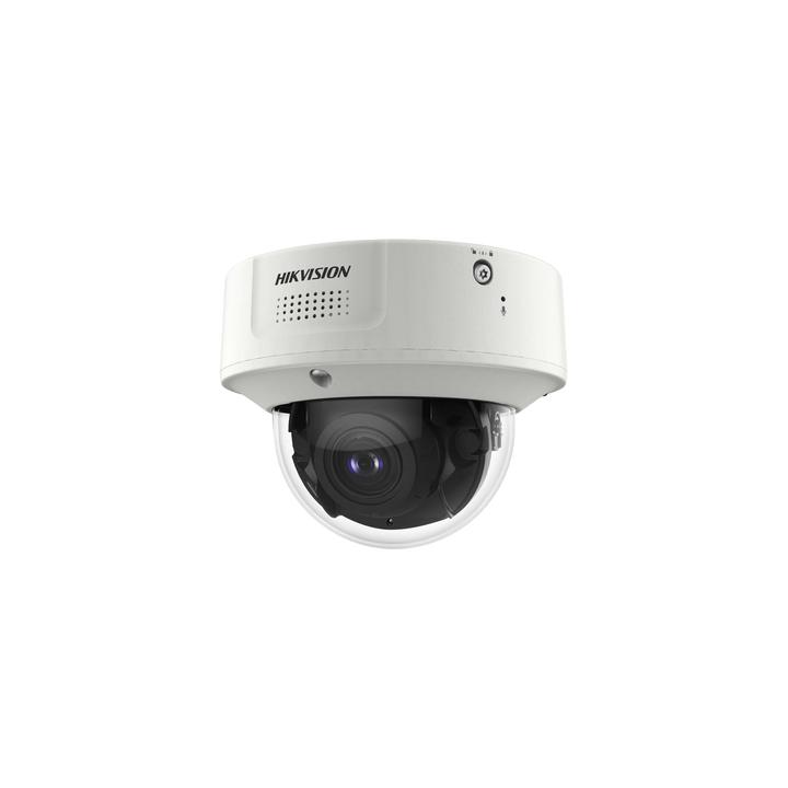 Domo IP 4 Megapixel / Lente Mot. 2.8 a 12 mm 2 / 40 mts IR EXIR / 2 Analiticos Simultaneos / DeepinView / 2 Micrófonos