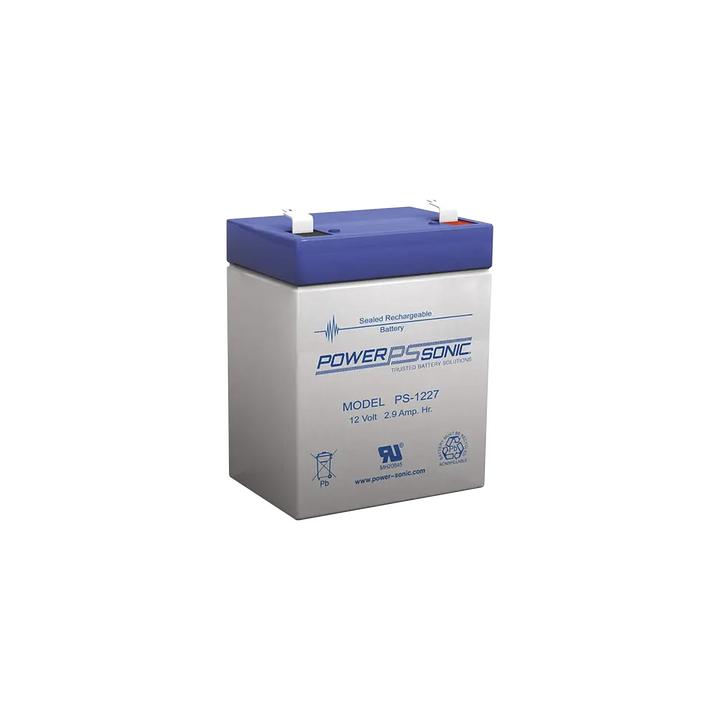 Batería 12V, 2.9AH, Para Respaldo, Tecnologías AGM/VRLA, 5 Años Vida Útil, Terminales F1, Reconocida UL