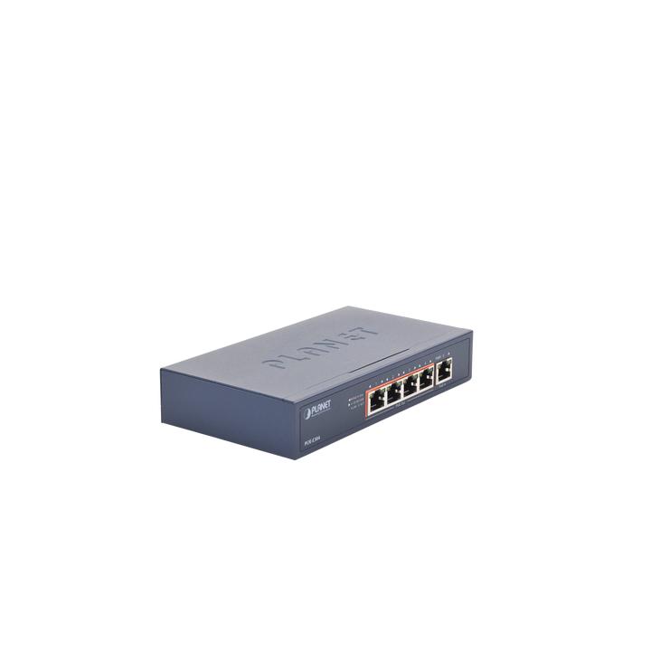 Extensor Ultra PoE de 65 Watts Con 4 Puertos Gigabit de Salida 802.3 af/at