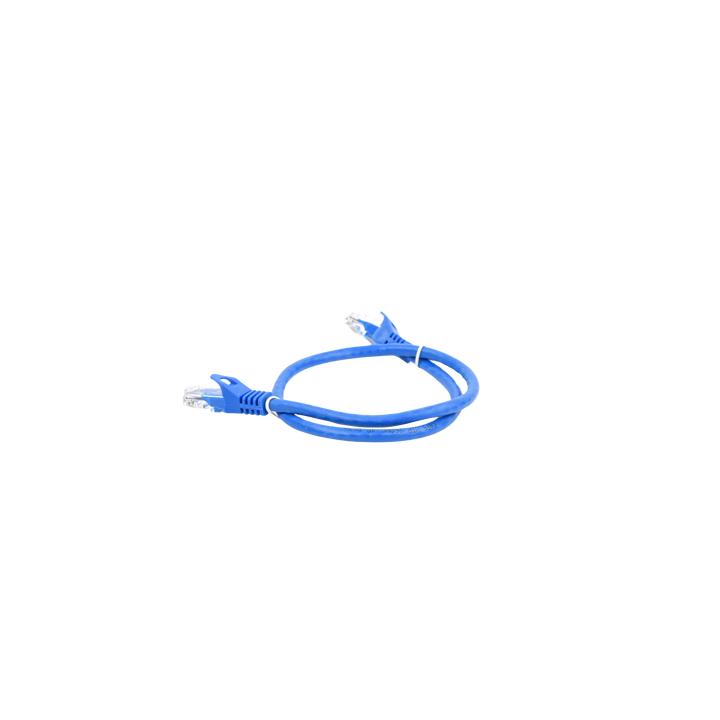 Cable de Parcheo UTP Cat6 - 0.5 Metros (1.64 Pies) - Azul