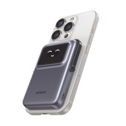 Power Bank Serie UNO Inalambrico | 10000mAh | 7.5W/20W  |  Con Emojis de Estado | Carga Rápida USB-C Bidireccional  |