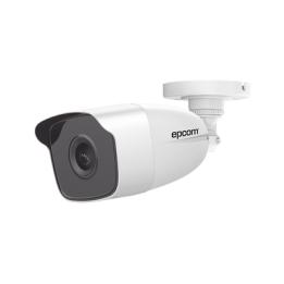 Bala TURBOHD 2 Megapíxeles (1080p) / METÁLICA / Gran Angular 103° / Lente 2.8 mm / IR EXIR 40 mts / Exterior IP66 /