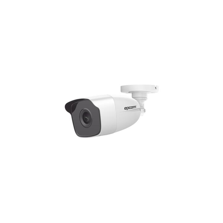 Bala TURBOHD 2 Megapíxeles (1080p) / METÁLICA / Gran Angular 103° / Lente 2.8 mm / IR EXIR 40 mts / Exterior IP66 /