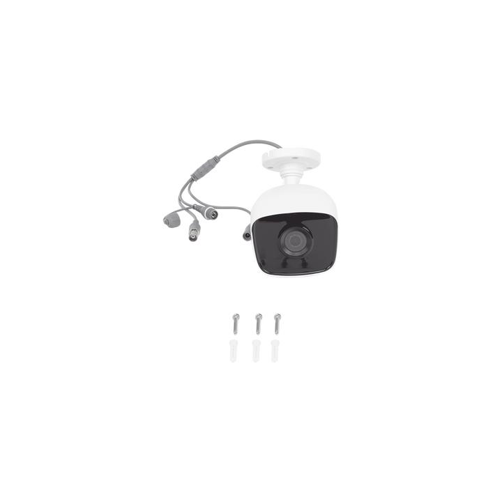 Bala TURBOHD 2 Megapíxeles (1080p) / METÁLICA / Gran Angular 103° / Lente 2.8 mm / IR EXIR 40 mts / Exterior IP66 /