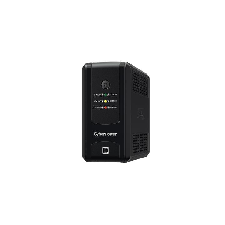 UPS de 550 VA/275 W, Topología Línea Interactiva, Entrada 120 Vca NEMA 5-15P, y 8 Salidas NEMA 5-15R, Puerto USB, Con