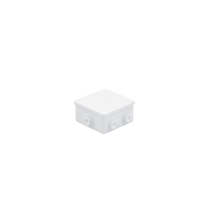 Caja Estanca de PVC Para Derivación y Conexión, 10 Entradas, Tapa con Tornillo de 1/4" de Vuelta, 150x110x70 mm