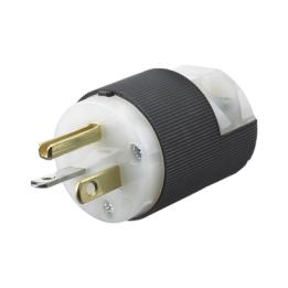 Clavija Entrada Recta/ 20 A 125 V/ 2 Polos 3 Hilos/ Nema 5-20 P/ Grado Industrial- Comercial.