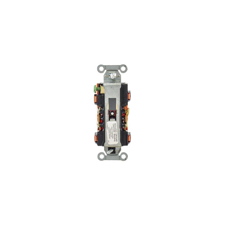 Contacto Dúplex Conexión a Tierra Aislada/ 20 A 125 V/ 2 polos 3 Hilos/ Color naranja/ Nema 5- 20R/ Grado Comercial.