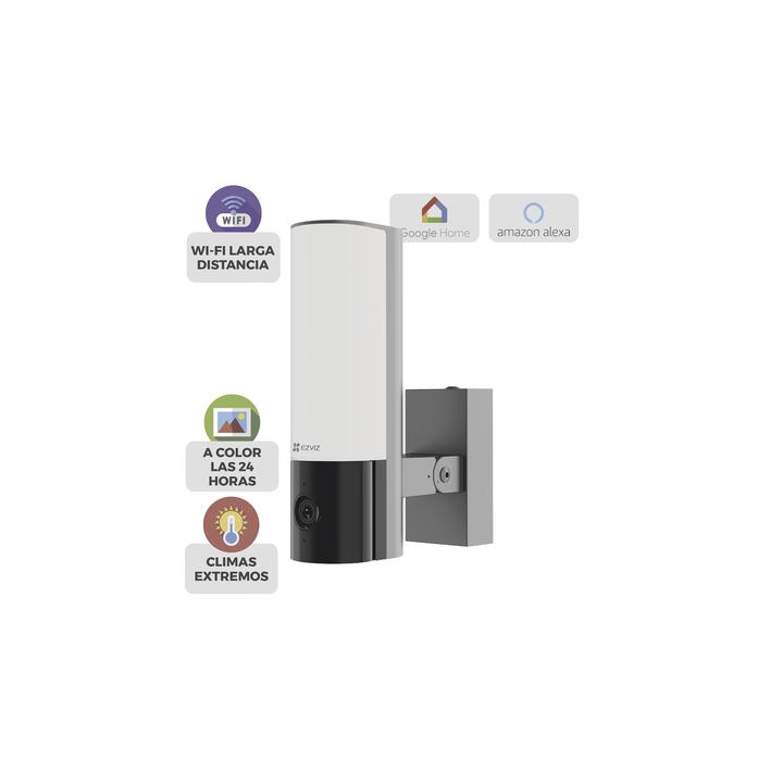 Cámara IP 4 Megapíxel / Wi-Fi / Lampara Integrada / Audio de dos vías / Imágen Nocturna a Color / Detección Humana