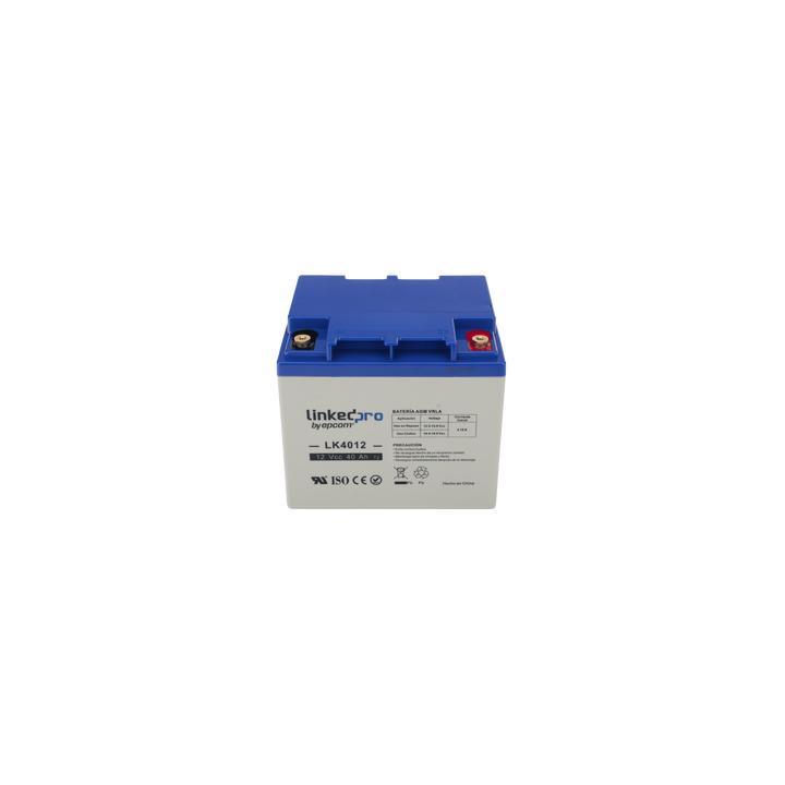 Batería 12 V / 40 Ah / UL / Tecnología AGM / Para uso en equipo electrónico, Alarmas de Intrusión / Incendio/