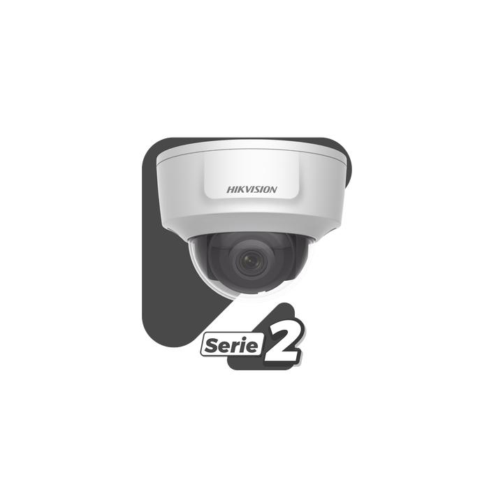 Domo IP 4K  / Lente 2.8 mm / Salida HDMI (1080p) para Usar en Monitor / Uso en Centros Comerciales / 30 Mts IR EXIR /