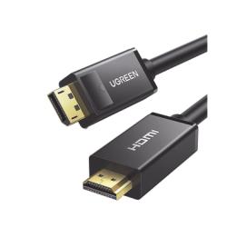 Cable DP Macho a HDMI Macho / Longitud 3 Metros (9.84 Pies) / Soporta 4K@30Hz / Soporta 3D / Cobre EstaÑado 28AWG /
