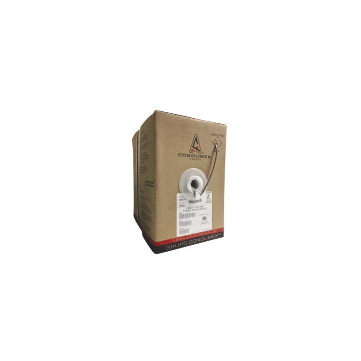 Caja de 305 Metros (1000 Pies) / 4 X 24 AWG / Cable Telefónico EK-TEL-CMR / Uso Interior