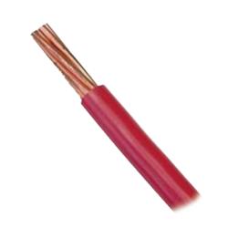 Cable Eléctrico de Cobre Recubierto THW-LS Calibre 12 AWG 19 Hilos Color Rojo (100 Metros) (328.08 Pies)