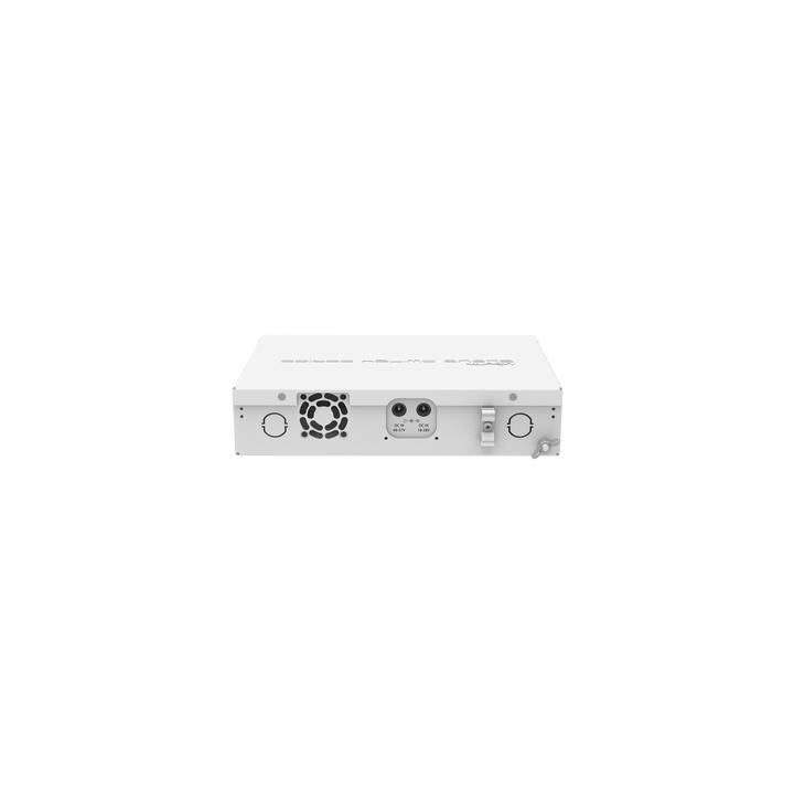 Cloud Router Switch Administrable L3, 8 puertos 10/100/1000 Mbps c/PoE Pasivo ó 802.3af/at, 4 Puertos SFP