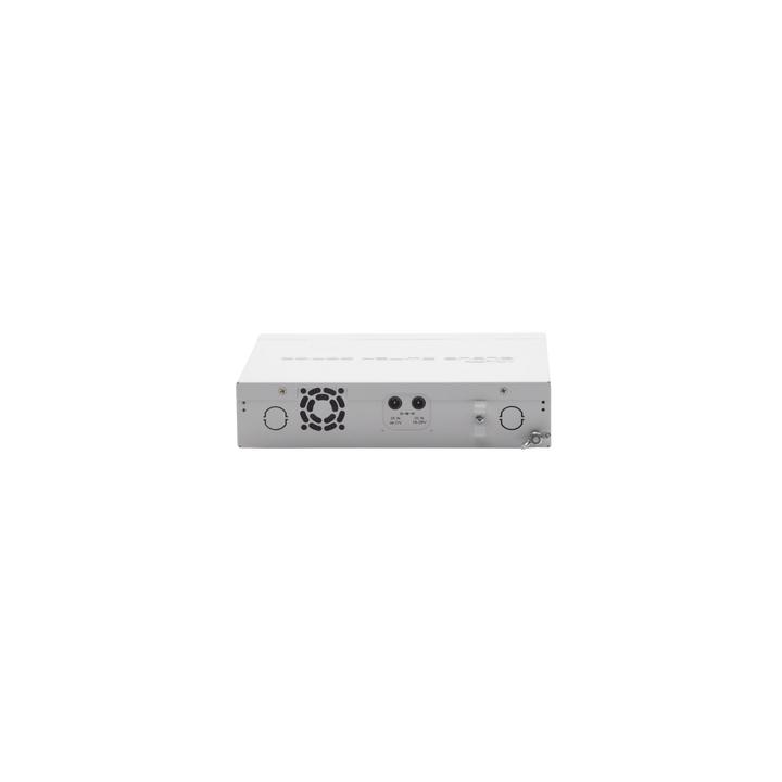 Cloud Router Switch Administrable L3, 8 puertos 10/100/1000 Mbps c/PoE Pasivo ó 802.3af/at, 4 Puertos SFP