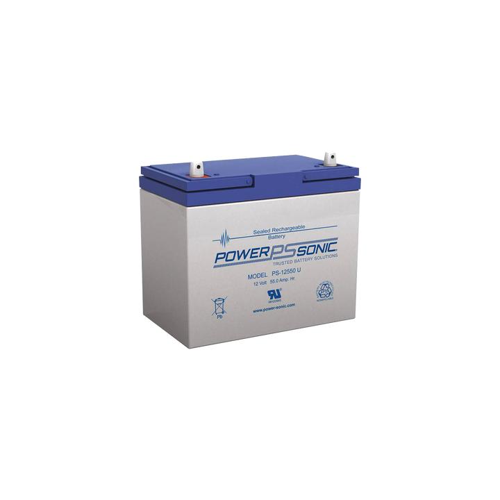 Batería 12V, 55AH, Para Respaldo, Tecnologías AGM/VRLA, 5 Años Vida Útil, Terminales U, Reconocida UL