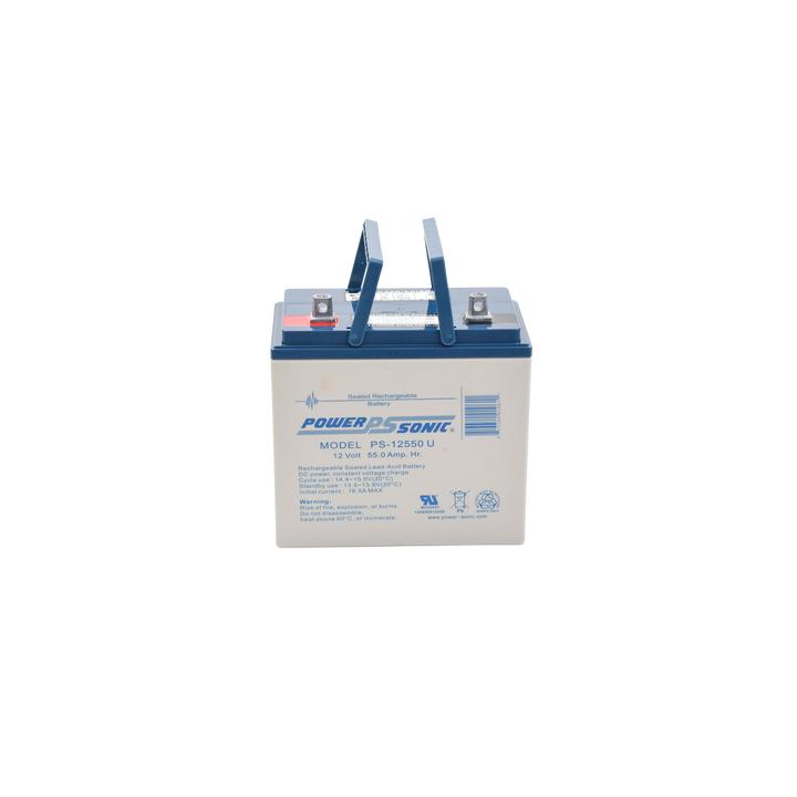 Batería 12V, 55AH, Para Respaldo, Tecnologías AGM/VRLA, 5 Años Vida Útil, Terminales U, Reconocida UL