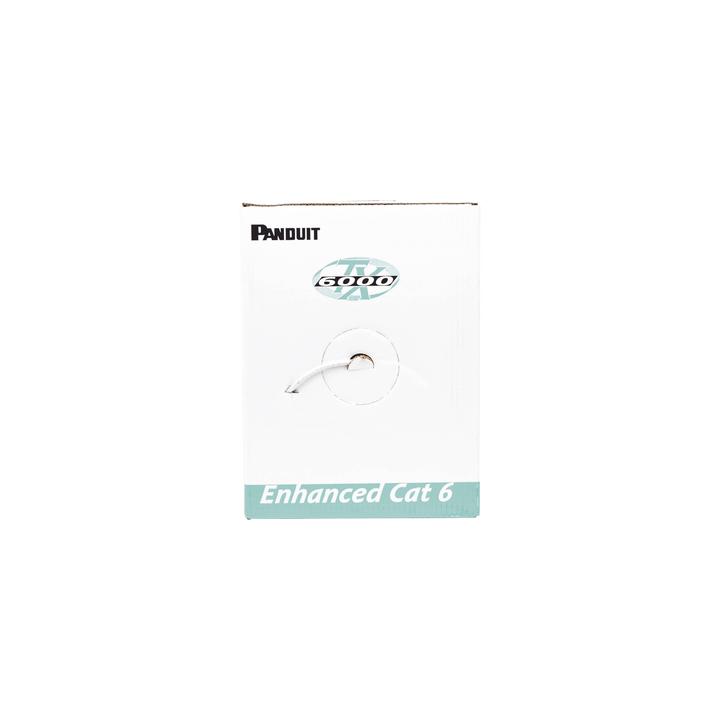Bobina de Cable UTP 305 Metros (1000 Pies) de Cobre, TX6000™ PanNet, Reelex, Gris, Categoría 6 Mejorado (23 AWG),